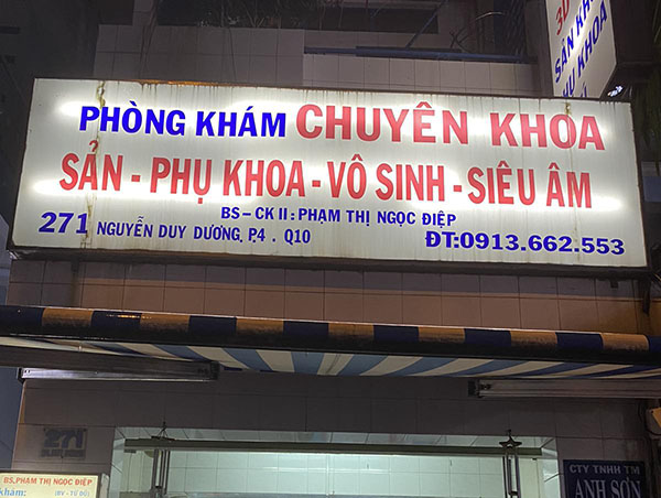 Pk sản phụ khoa quận 5